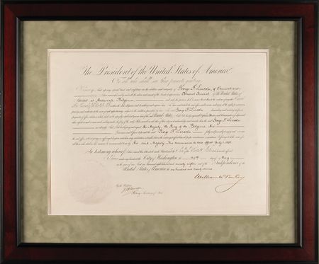 Lot #158 William McKinley Document Signed as President - Image 2