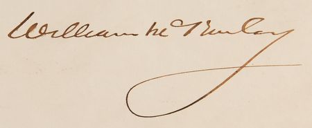 Lot #158 William McKinley Document Signed as President - Image 3