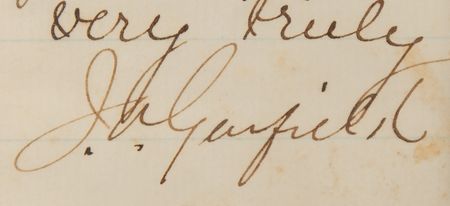 Lot #117 James A. Garfield and William McKinley (2) Letters Signed - Image 3