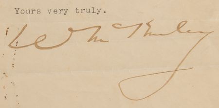 Lot #117 James A. Garfield and William McKinley (2) Letters Signed - Image 5