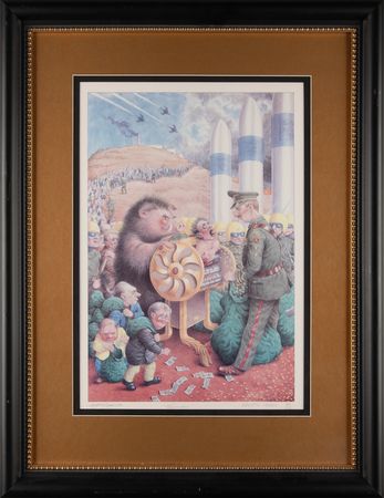 Lot #638 Beatles: George Harrison Signed Lithograph - 'Taxman' (Ltd. Ed. #164/850) - Image 2