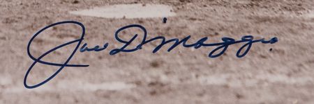 Lot #866 Joe DiMaggio Signed Oversized Photograph - Image 3