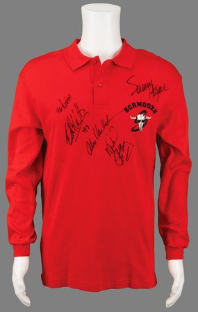 Lot #729 Van Halen Signed Shirt - Image 1