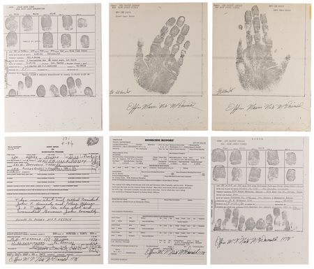 Lot #359 Kennedy Assassination Collection of Signed Items: Connally, Curry, Leavelle, and McDonald - Image 3