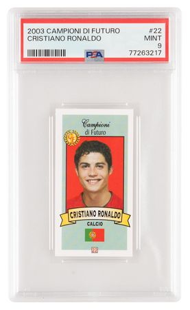 Lot #872 Cristiano Ronaldo 2003 Campioni di Futuro