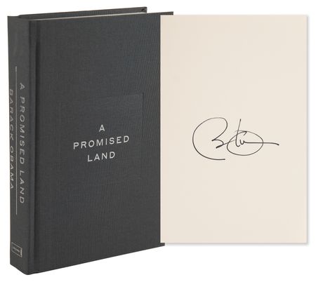 Lot #165 Barack Obama Signed Book - A Promised Land - Image 1