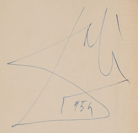 Lot #529 Salvador Dali Signed Book - Dali's Mustache - Image 2