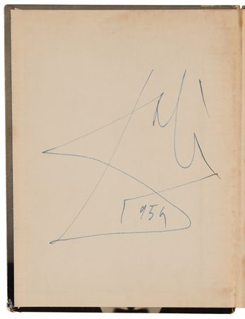Lot #529 Salvador Dali Signed Book - Dali's Mustache - Image 4