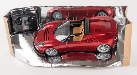 Lot #271 Elon Musk Signed Tesla Roadster R/C Car - Image 2