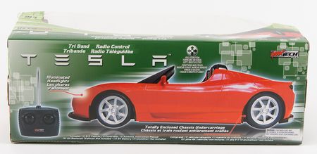 Lot #271 Elon Musk Signed Tesla Roadster R/C Car - Image 4