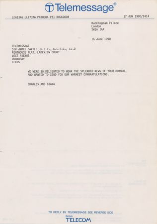 Lot #391 Princess Diana and King Charles III