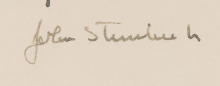 Lot #621 John Steinbeck Autograph Letter Signed: 