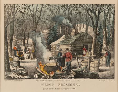 Lot #528 Currier and Ives (3) Lithographs: 
