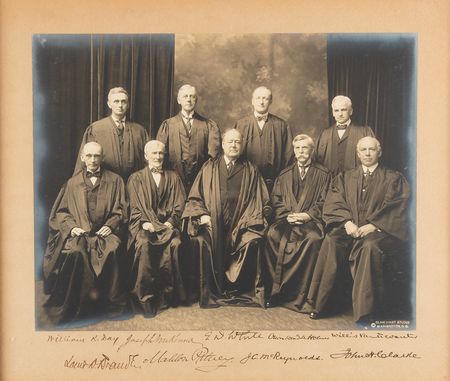 Lot #221 Supreme Court: White Court Oversized