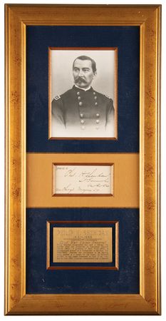 Lot #478 Philip H. Sheridan Signature - Image 1