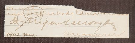 Lot #378 J. Pierpont Morgan Signature - Image 2