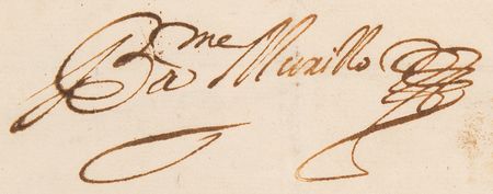 Lot #511 Bartolome Esteban Murillo Exceedingly Rare Autograph Document Signed - Image 2