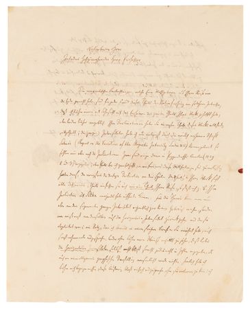 Lot #291 Carl Friedrich Gauss (2) Autograph Letters Signed on Earth's Magnetic Field - Image 5