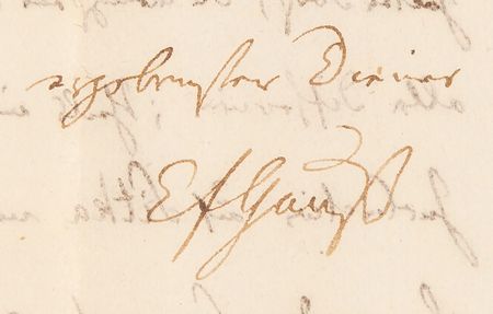 Lot #291 Carl Friedrich Gauss (2) Autograph Letters Signed on Earth's Magnetic Field - Image 7