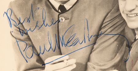 Lot #635 Beatles Signed Photograph - Signed for an Assistant Director on 'A Hard Day’s Night' - Image 3