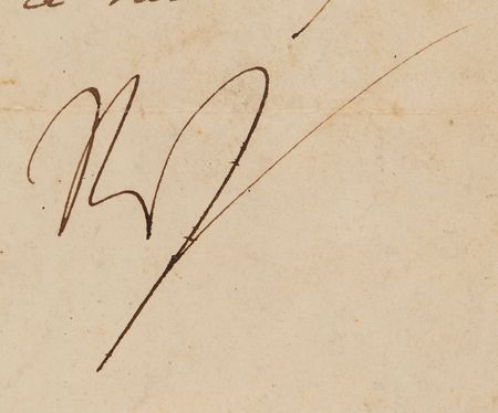 Lot #420 Napoleon Letter Signed on Provisions for Troops - Image 2