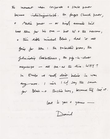 Lot #589 John le Carre Autograph Letter Signed: 