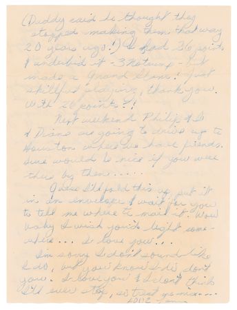 Lot #647 Janis Joplin Autograph Letter Signed with a Self-Portrait Sketch, Relating a Discussion of 