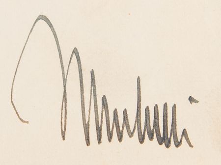 Lot #383 Benito Mussolini and Vittorio Emanuele III Document Signed - Image 2