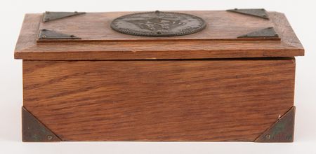 Lot #483 USS Constitution Wooden Relic Box - Image 3