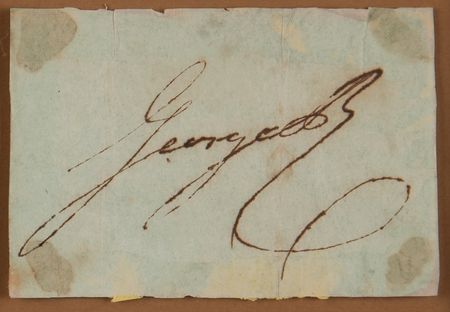 Lot #363 King George IV Signature - Image 2