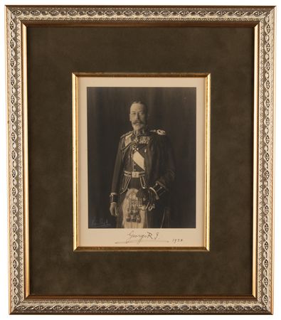 Lot #365 King George V Signed Photograph - Image 2