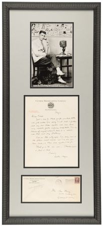 Lot #169 Ronald Reagan Early Autograph Letter Signed (1937) - Image 1
