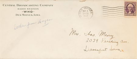 Lot #169 Ronald Reagan Early Autograph Letter Signed (1937) - Image 3