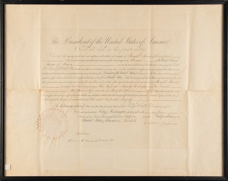 Lot #120 Andrew Johnson Document Signed as President - Image 2