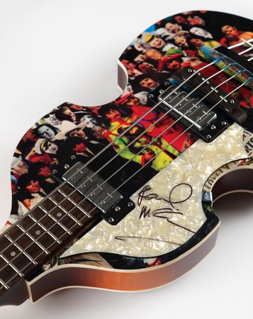 Lot #641 Beatles: Paul McCartney Signed Hofner