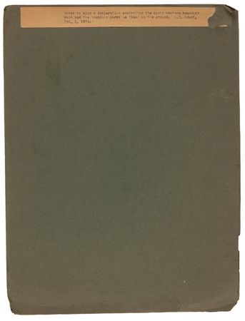 Lot #68 U. S. Grant Document Signed as President - Image 4