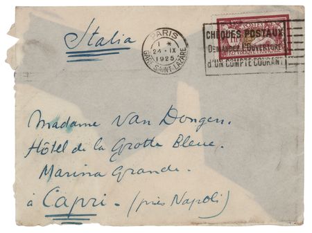 Lot #530 Kees van Dongen Autograph Letter Signed - Image 3