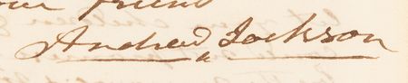 Lot #10 Andrew Jackson Autograph Letter Signed on Cherokee Culture and the 1824 Presidential Election - “Should the people exercise their right of suffrage, & call me to fill that first office in their gift; I will yield to that call” - Image 3