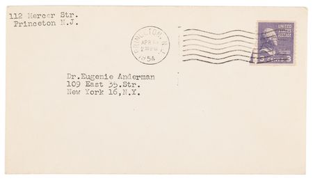 Lot #289 Albert Einstein Typed Letter Signed, Sending Thanks for 