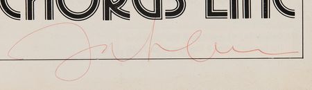 Lot #640 Beatles: John Lennon Signed Playbill - A Chorus Line - Image 2