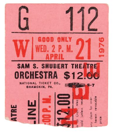 Lot #640 Beatles: John Lennon Signed Playbill - A Chorus Line - Image 3