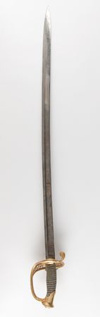 Lot #432 Civil War Ames US Model 1850 Staff & Field Officer's Sword, Presented by Gen. Irvin McDowell - Image 2
