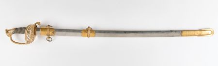 Lot #432 Civil War Ames US Model 1850 Staff & Field Officer's Sword, Presented by Gen. Irvin McDowell - Image 3