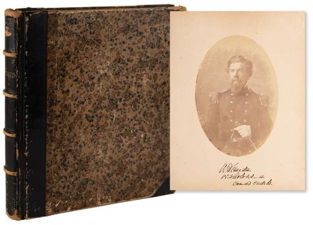 Lot #42 West Point: 1859 Yearbook Photo Album Signed by (33), including William J. Hardee and Joseph Wheeler - Image 1