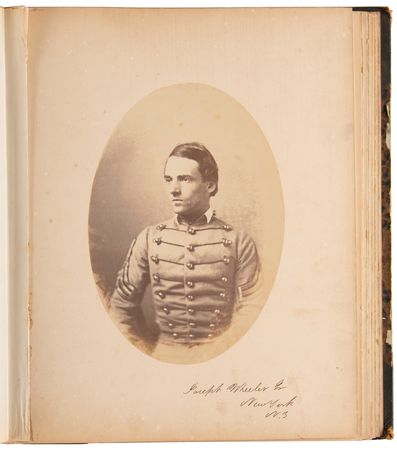 Lot #42 West Point: 1859 Yearbook Photo Album Signed by (33), including William J. Hardee and Joseph Wheeler - Image 7