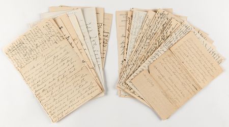 Lot #461 George Getty Archive of (25) Autograph Letters Signed - Image 2