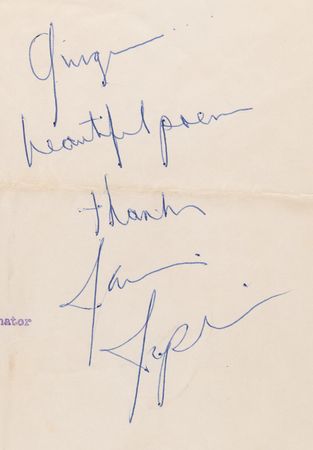 Lot #648 Janis Joplin Signed Mimeographed Poem - Published in Rolling Stone Magazine (February 1969) - Image 3