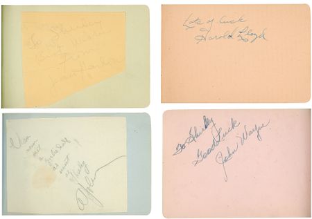 Lot #750 Classic Hollywood (80+) Autograph Album