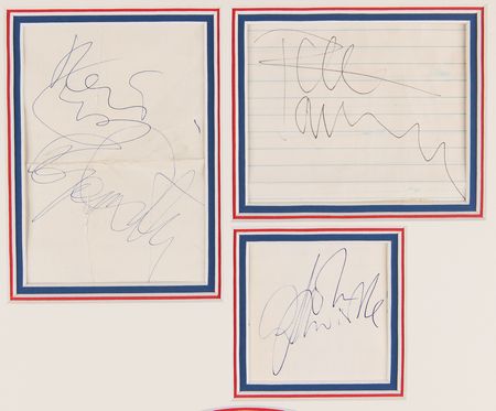 Lot #654 The Who Signature Display - Image 2