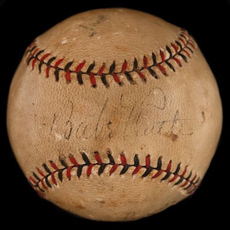 Lot #855 Babe Ruth and Tony Lazzeri Signed